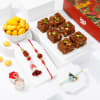 Holy Rudraksha Bhaiya Bhabhi And Kids Rakhi Hamper Online