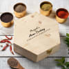 Home Cooking Personalized Hexagonal Masala Box Online