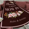 Buy Home Is Mom Personalized Single Fleece Blanket