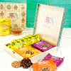 Honey Lemon Tea Bags with Assorted Cookies Hamper Online