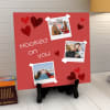 Hooked on You Personalized Photo Tile Online