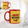 Hot Stuff Personalized Red Ceramic Mug Online