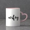 Buy Hubby & Wifey Heart Handle Mug Set