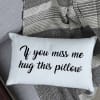 Gift Hug Me Pillow in Canvas