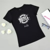 Humble-Hustle Personalized Tee for Women - Black Online