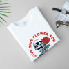 Gift I Give This Flower to You Valentine T-shirt