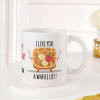 Gift I Like You A Waffle Lot Personalized Birthday Mug