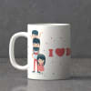 Gift I Love Dad Personalized Tile & Mug