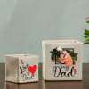 Gift I Love My Dad Personalized Planter (Without Plant) - Set of 2