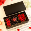 Gift I Love You Chocolate Box With Everlasting Roses