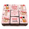 I Love You Chocolate Fudge Brownie - Set Of 9 Online