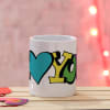 Buy I Love You Colorful Heart Handle Mug