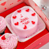 Shop I Love You Cupcake And Cake Combo