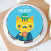Buy I Love You Daddy Cake (Half Kg)