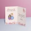 Gift I Love You Personalized A5 Card