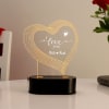 Gift I Love You Personalized LED Lamp