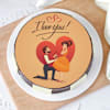 Buy I Love You Proposal Cake