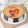 I Love You Proposal Cake (Half Kg) Online