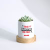 I'm A Succa For You - Echeveria Succulent With Personalized Planter Online
