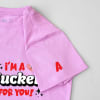 Gift I'm A Sucker For You - Personalized Women's T-shirt - Lilac