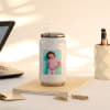 Gift I'm Penguin-Sized Personalized Can Tumbler - White