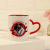 Gift I Want You Personalized Heart Handle Mug