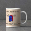 Gift I Will Never Lego of You Personalized Birthday Mug