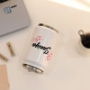 Shop I Wine - Personalized Can Tumbler - White