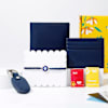Gift IGP Rakhi Hamper with Leather Accessories