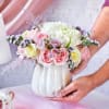 Buy Impassioned Flowers in Elegant Vase for Mom