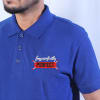 Gift Imperfectly Perfect Cotton Polo T-Shirt - Royal Blue