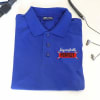 Imperfectly Perfect Cotton Polo T-Shirt - Royal Blue Online