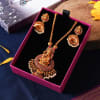 Shop Indian Goddess Ethnic Temple Jewellery Set