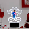 Buy Infinite Love Personalized LED Lamp Black Base