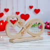 Gift Infinite Love Personalized Wooden Showpiece
