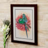 Gift Inseparable Bonds Bird Silk Painting