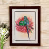 Inseparable Bonds Bird Silk Painting Online