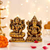 Intricate Laxmi Ganesha Idol Online