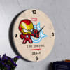 Gift Iron Man Personalized Clock