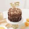 Irresistible Chocolate Floral Cake For Teachers Day (1 Kg) Online