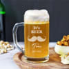 It's Beer Time Personalized Beer Mug Online