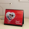 Shop Its A Date Personalized Valentine Desk Calendar