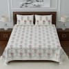 Jaal Printed Designer Double Bedsheet with Pillow Covers Online