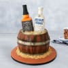 Jack Daniels And Absolut Vodka Fondant Cake (5 Kg) Online