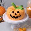Gift Jack-O-Lantern Pumpkin Cake (750 Gm)