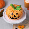 Shop Jack-O-Lantern Pumpkin Cake (750 Gm)