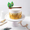 Gift Janmashtami Flute And Feather Cake (750 g)