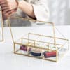 Buy Jewellery Organizer With Lid - 6 Slots - Glass - Single Piece