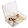 Jewellery Organizer With Lid - 6 Slots - Glass - Single Piece Online