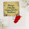 Buy Jhakaas Jodi Personalized Bhaiya Bhabhi Rakhi Hamper